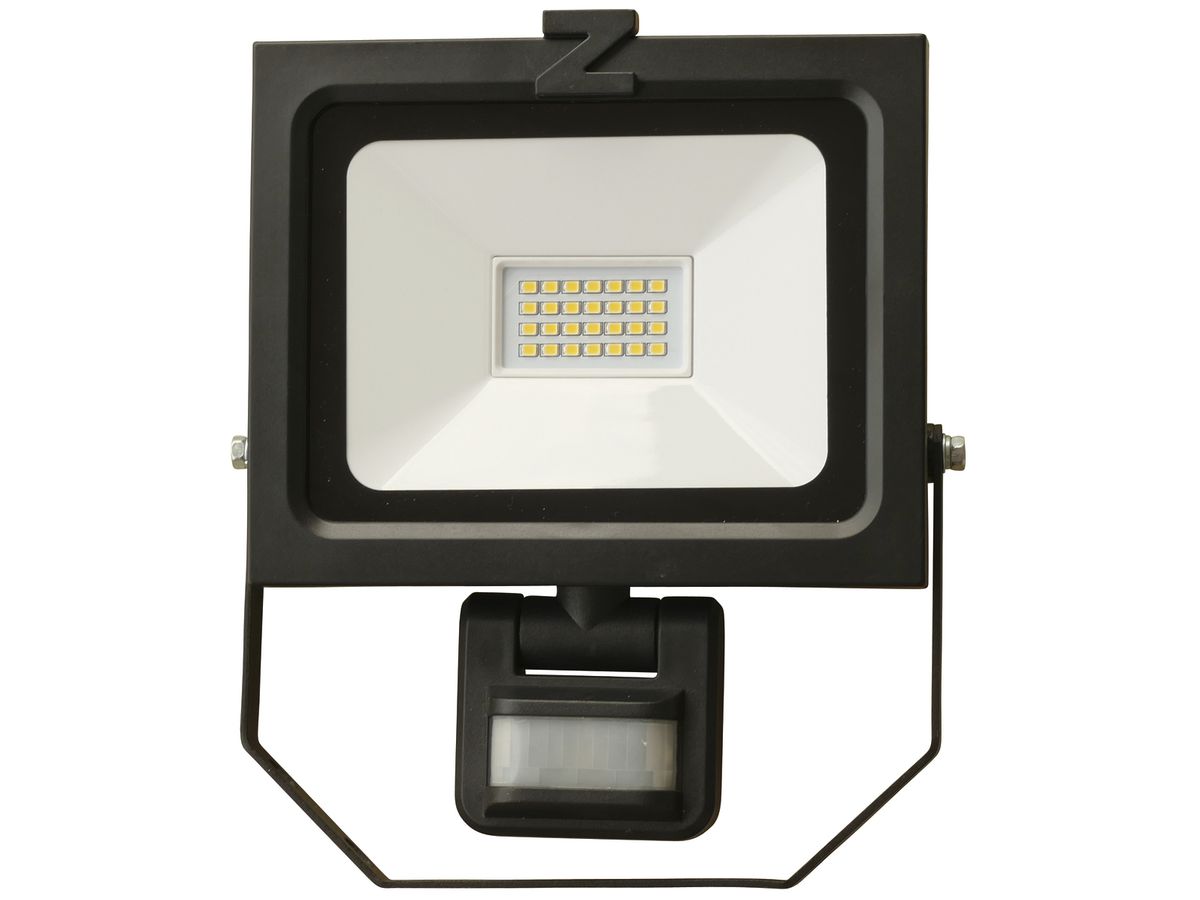 LED-Strahler Z-Licht ZL PIR 20W 2000lm 4000K IK08 IP54 schwarz