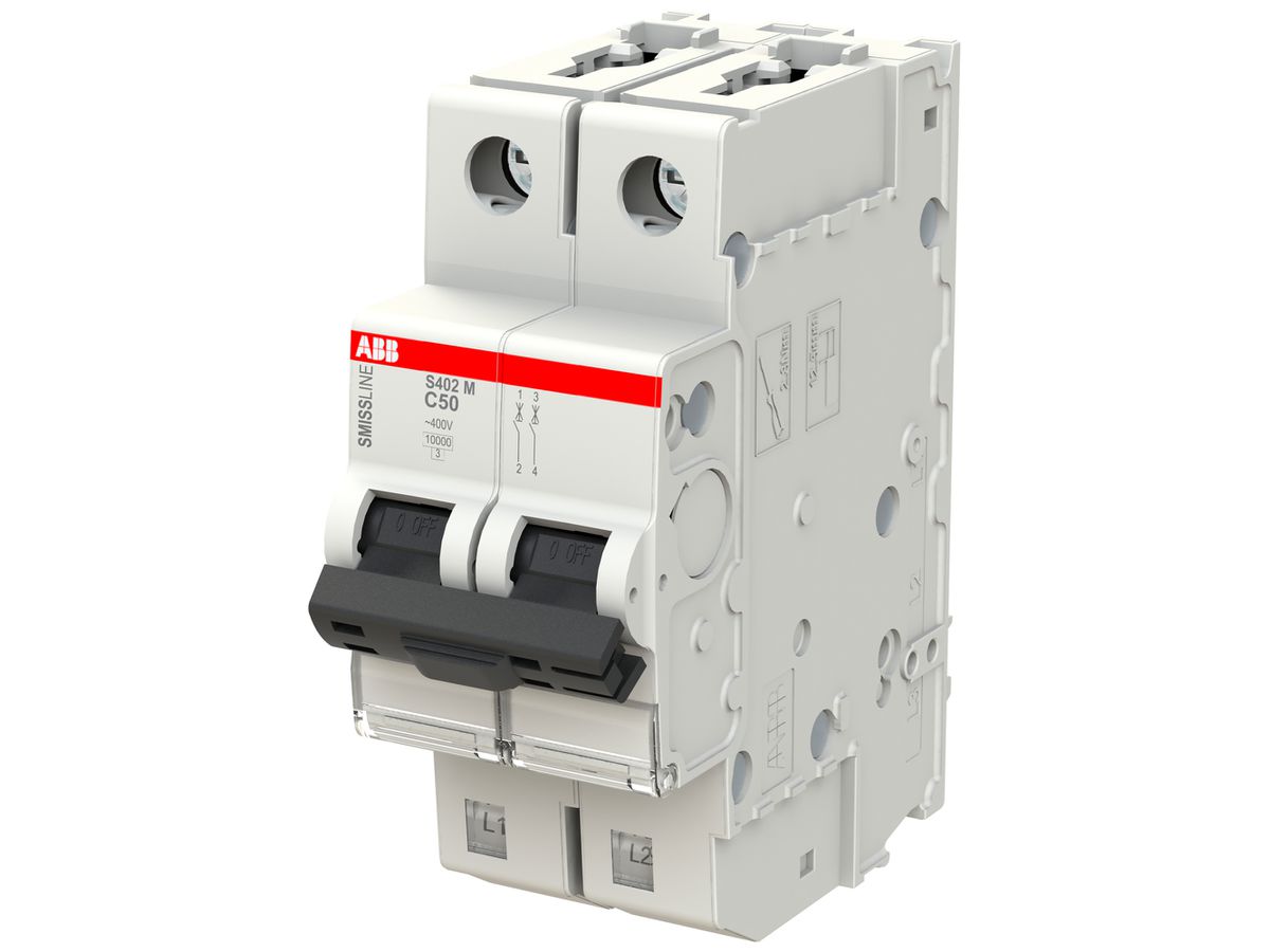 Leitungsschutzschalter SMISSLINE TP S 2×50A C 10kA