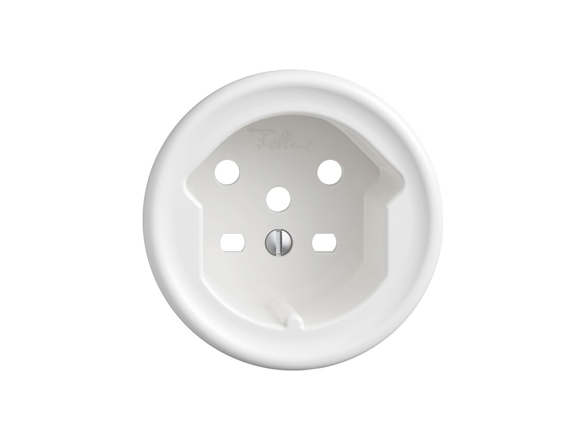 Montageset STANDARDdue SNAPFIX® für Steckdose T15 ws