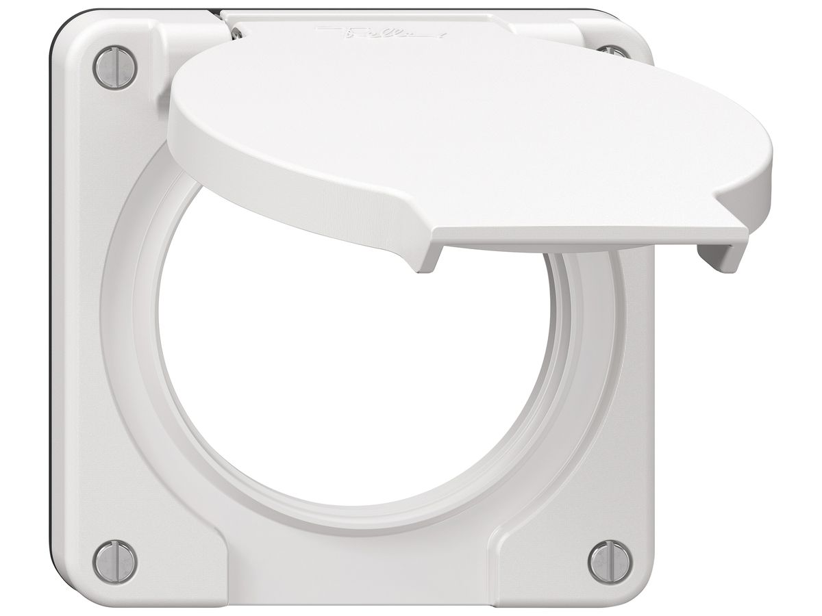 Deckel NEVO SNAPFIX® Ø60mm Steckdose ws IP21