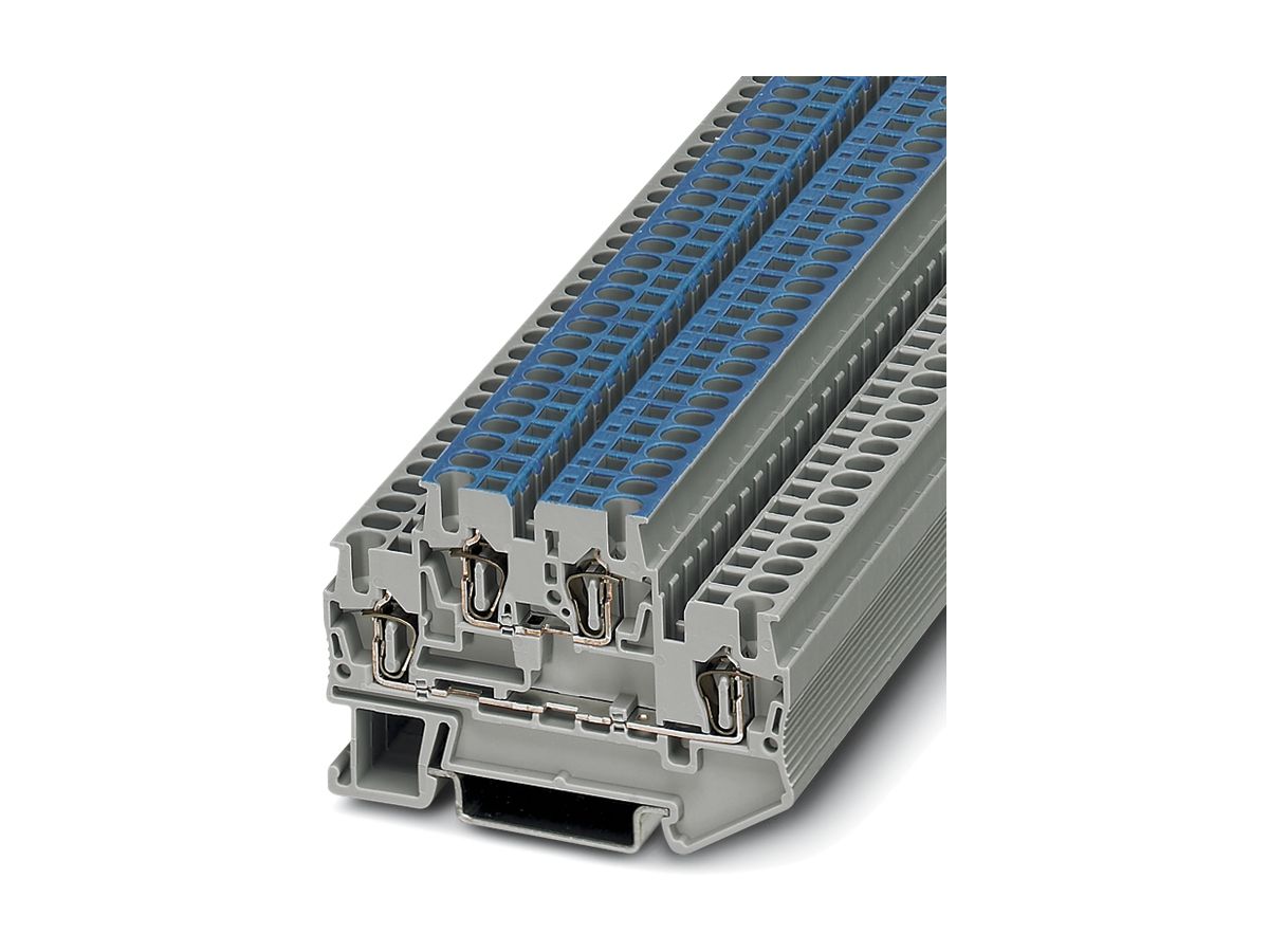 Durchgangsreihenklemme 0.08…4mm² grau STTB 2.5-L/N