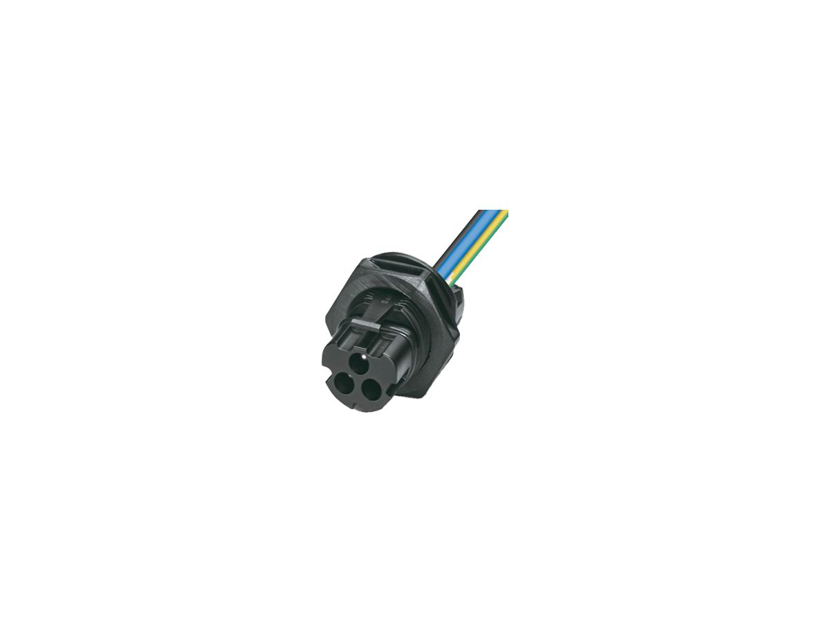 Gerätestecker PX PRC 3-FT25 Stecker 3P 2.5mm² 150mm 24A 690V Gegenmutt.M25 IP65