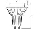 LED-Lampe PARATHOM PAR16 100 GU10 9.6W 827 750lm 36°