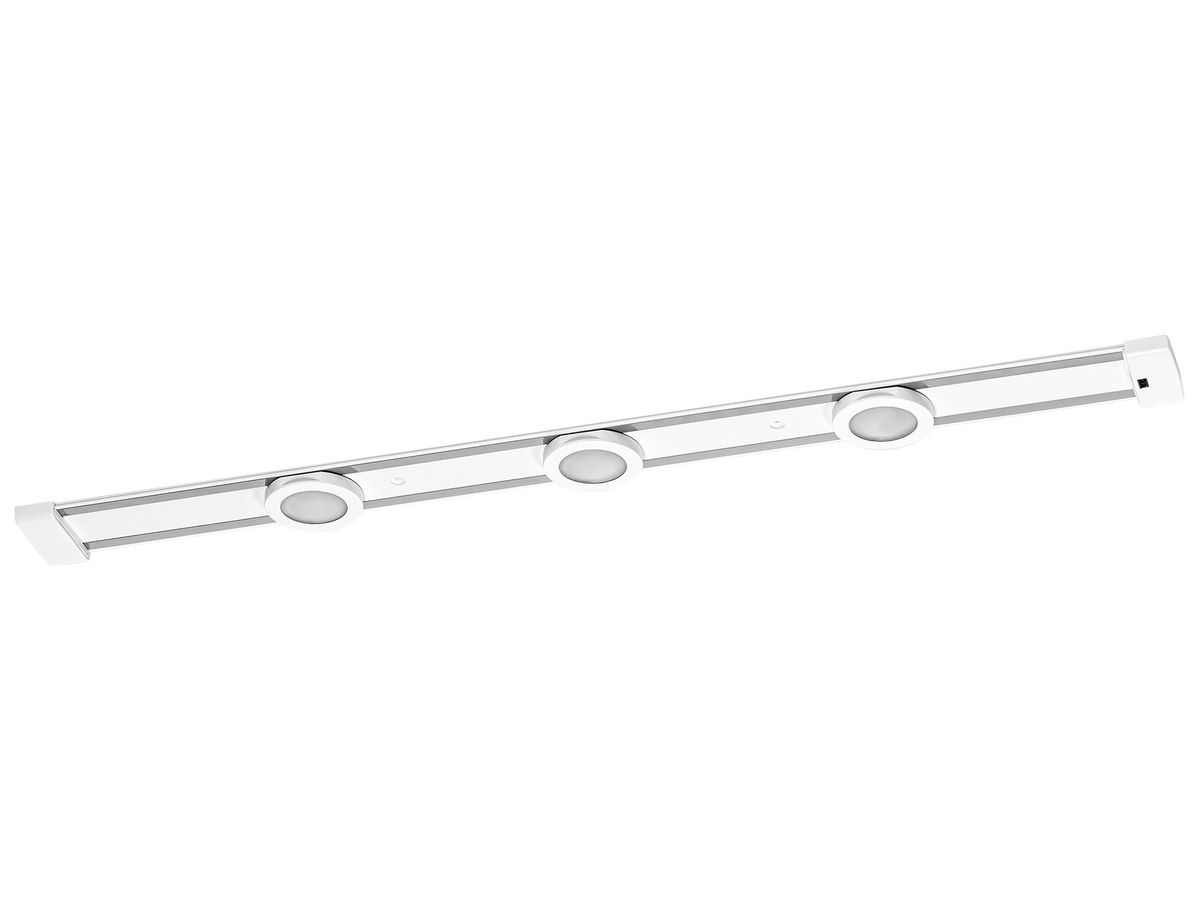 LED-Lichtleiste LDV LINEAR LED MAG 3 SPOT 9.5W 600lm 4000K 645mm PIR weiss