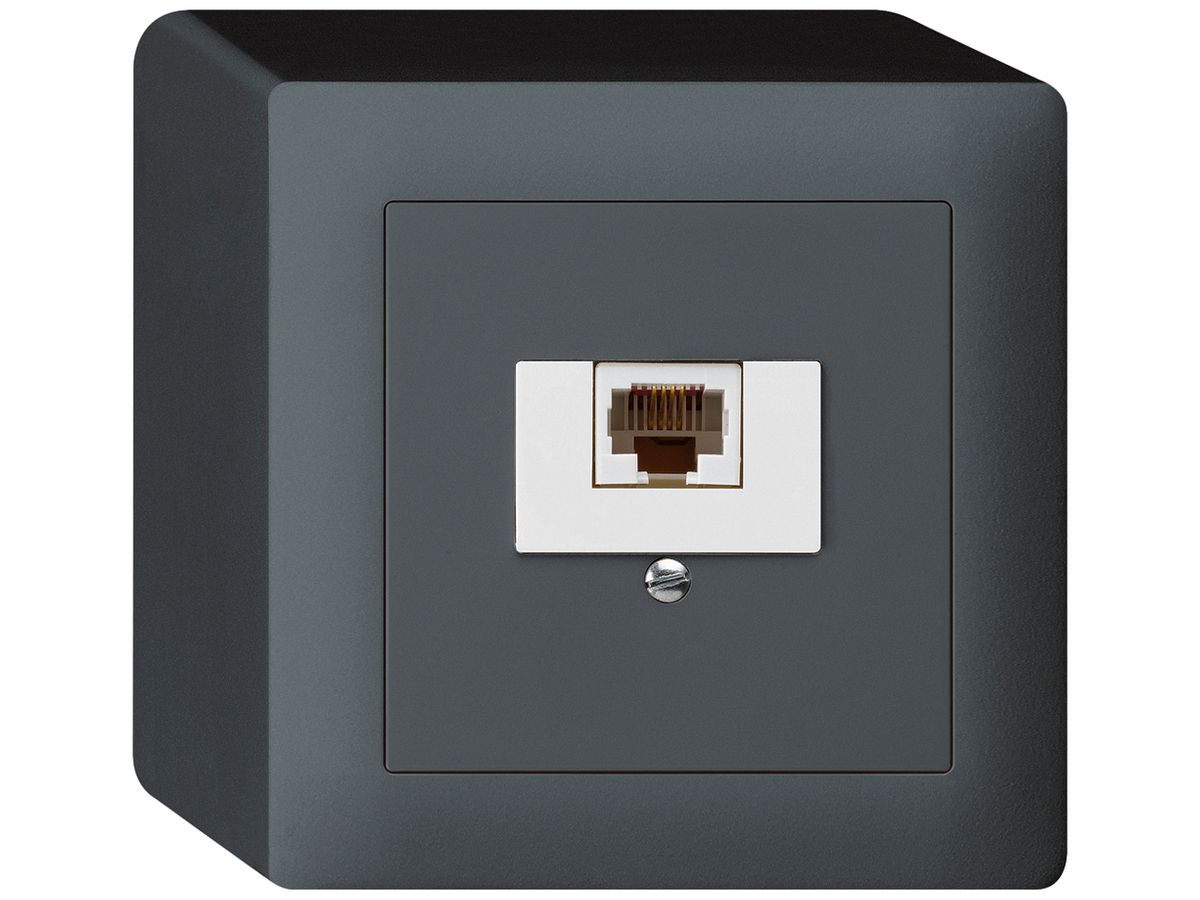AP-Dose kallysto 1×RJ45u anthrazit