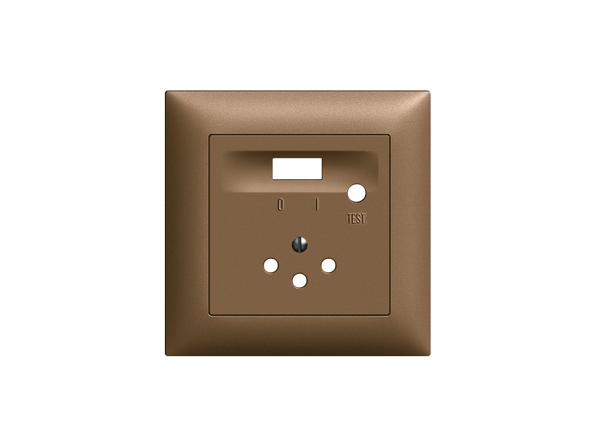 Frontset EDIZIOdue coffee 88×88mm T12 FI
