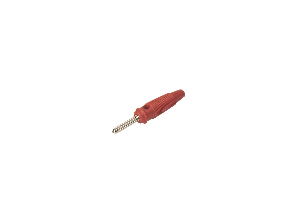 Büschelstecker BUELA 20 K 4mm System, rot