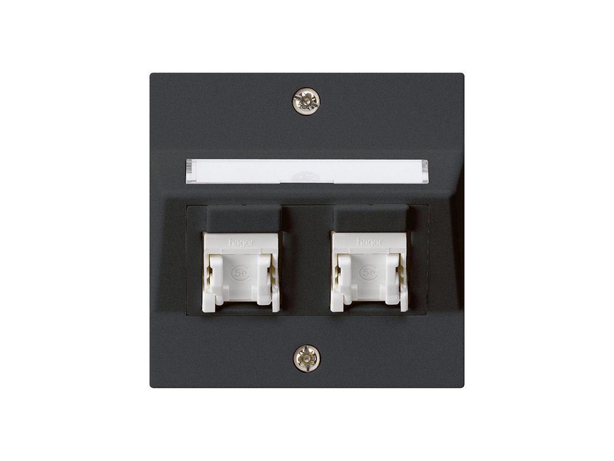 UP-Dose kallysto A Kat.5e 2RJ45/u schwarz
