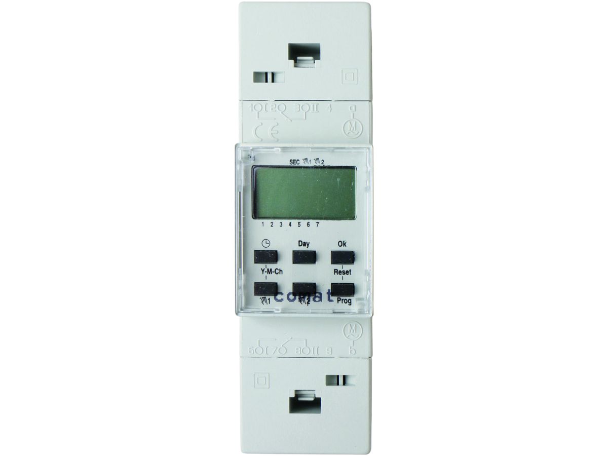 REG-Wochenschaltuhr ComatReleco CPU 35W2U-LCD/AC230V, 2W/16A, 2TE