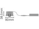 EB-LED-Spot LEDVANCE ADJUST 8W 680lm 930 36° DIM Ø90mm weiss