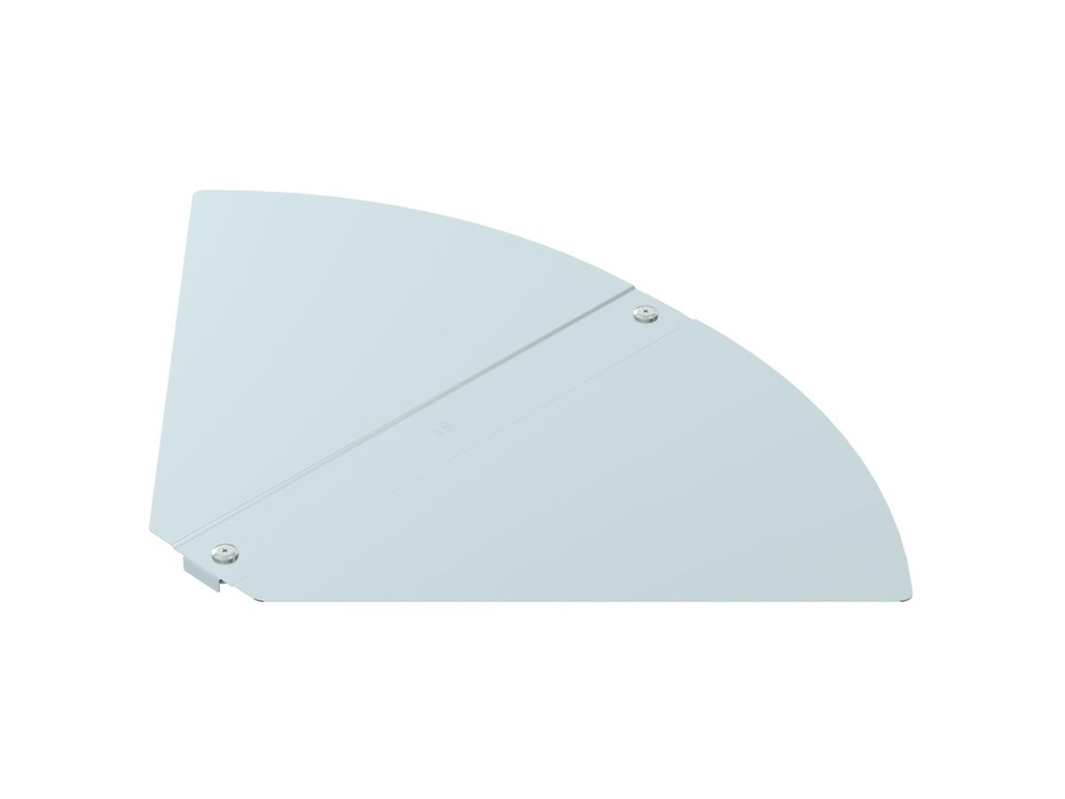 Deckel BET RBD W zu Bogen verstellbar 500mm Stahl bandverzinkt Zink-Aluminium