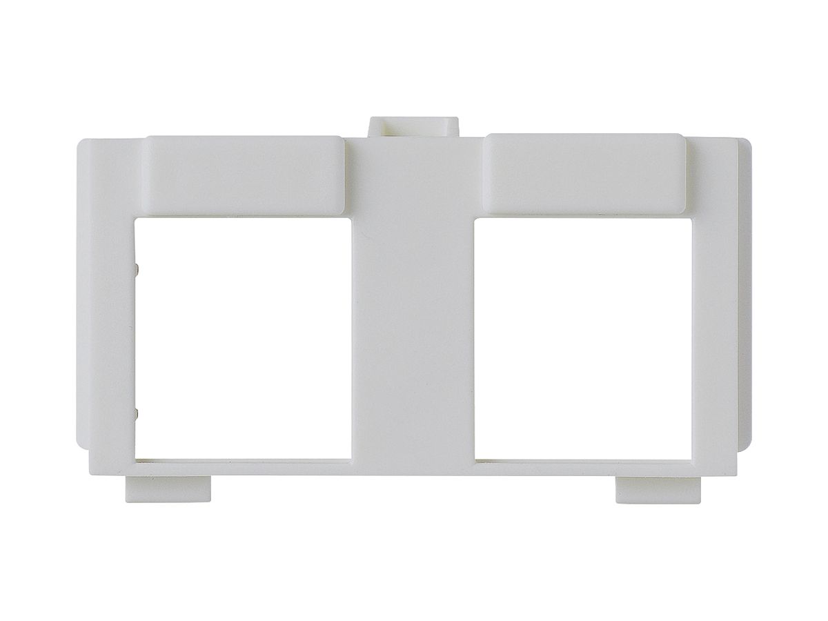 Modul kallysto 2×RJ45 Keystone hellgrau