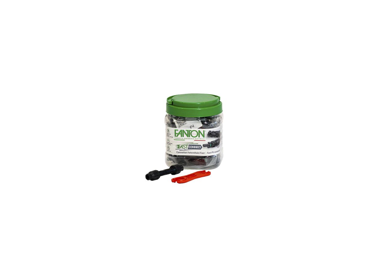 Steckverbinder-Set MC4 Plica Fanton FAST FMC4 Stecker und Buchse
