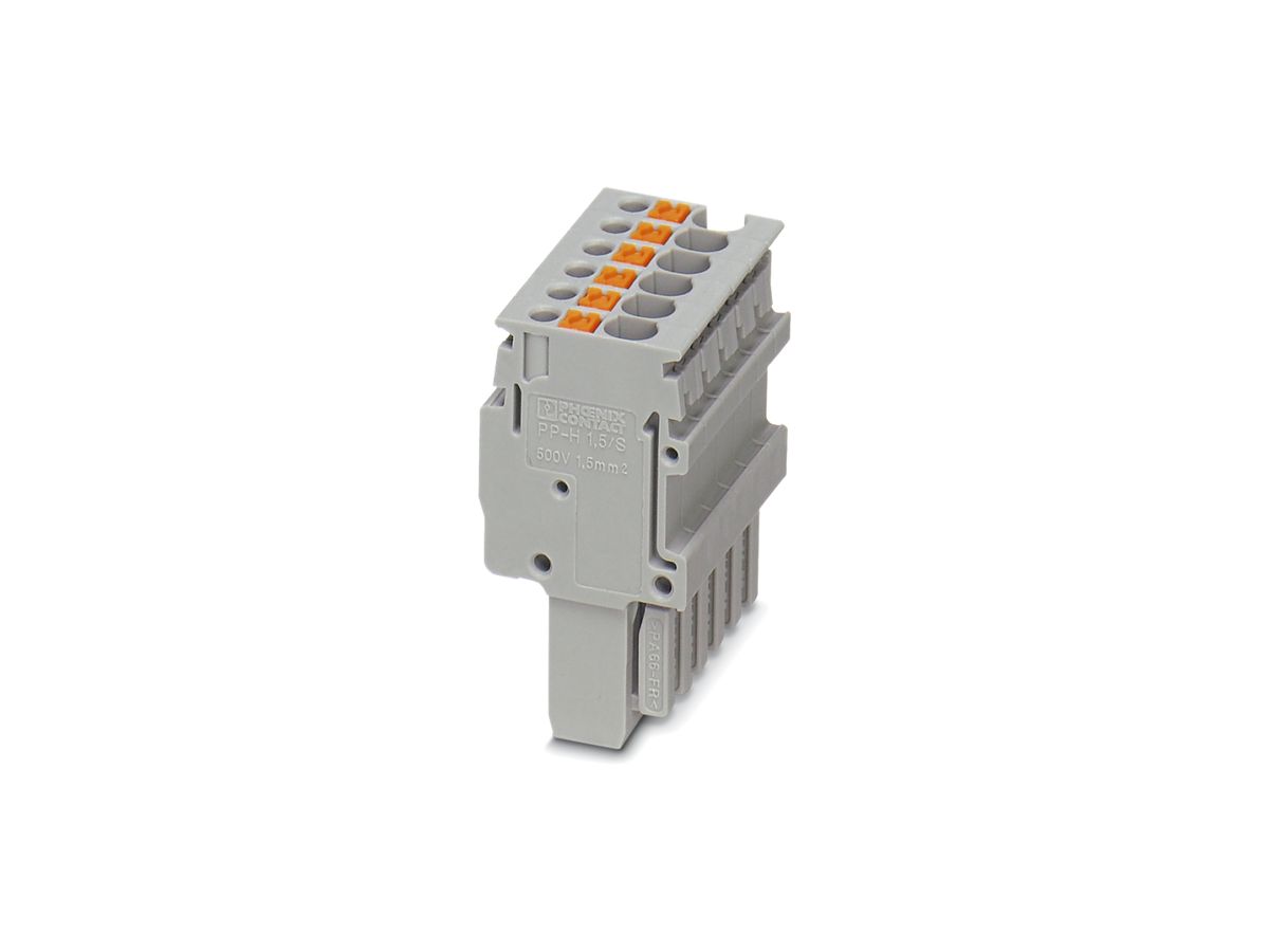 Stecker Phoenix Contact 14L 0.14…1.5mm² grau mit Push-in-Anschluss