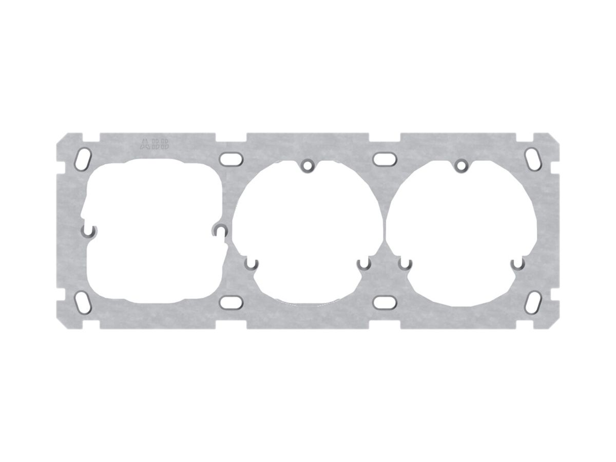 Befestigungsplatte ABB 1×3 2-Punkt+2×3-Punkt Befestigung