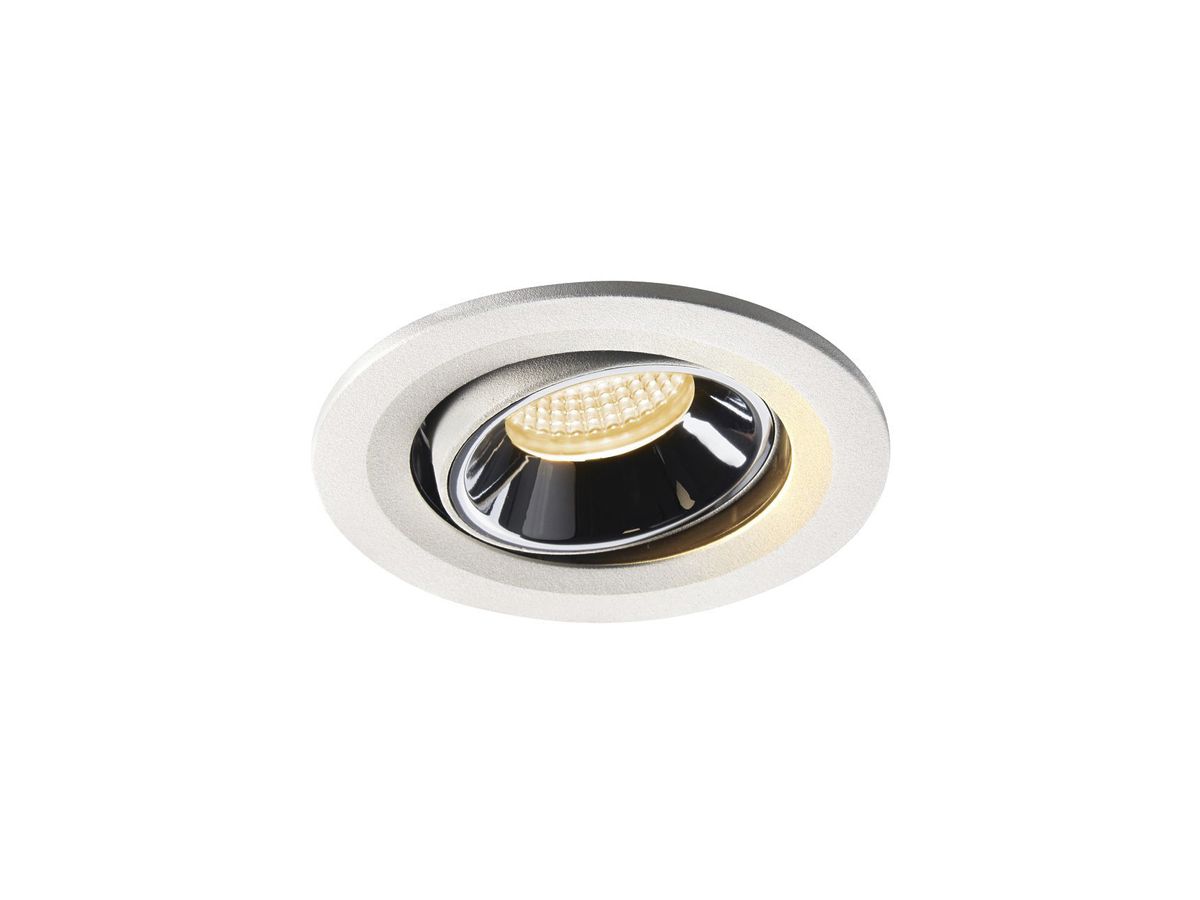 EB-LED-Downlight SLV NUMINOS MOVE S, 8.6W 250mA 690lm 2700K 20° ws/chr