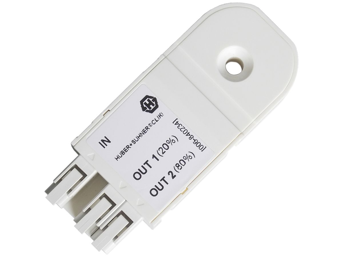 Optischer Verteiler WISI LD028020 2 Ausgänge 80%/20%