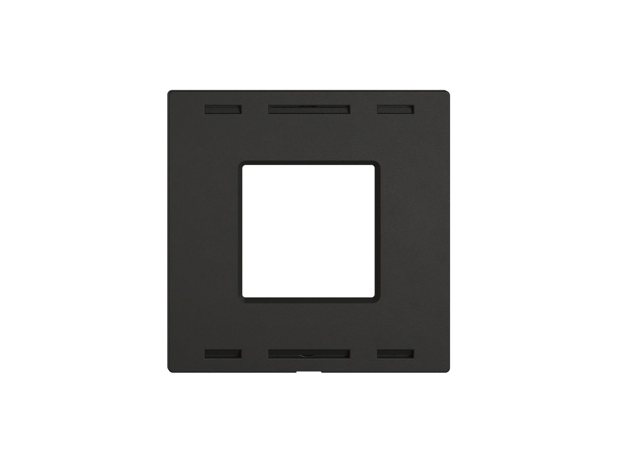 Abdeckset EDIZIO.liv Wiser SNAPFIX® Thermostat schwarz
