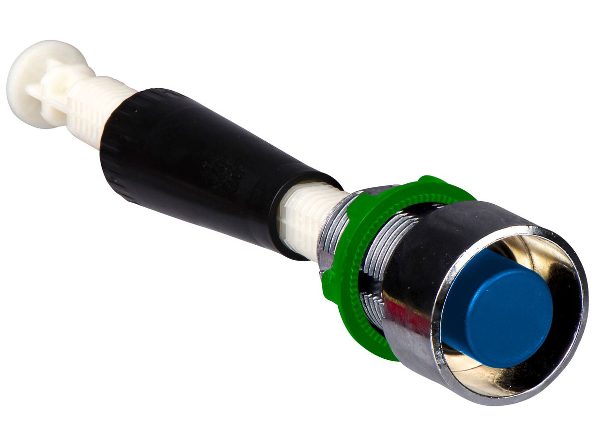 Rückstelltaster Harmony XB4 blau Ø22.5mm flach