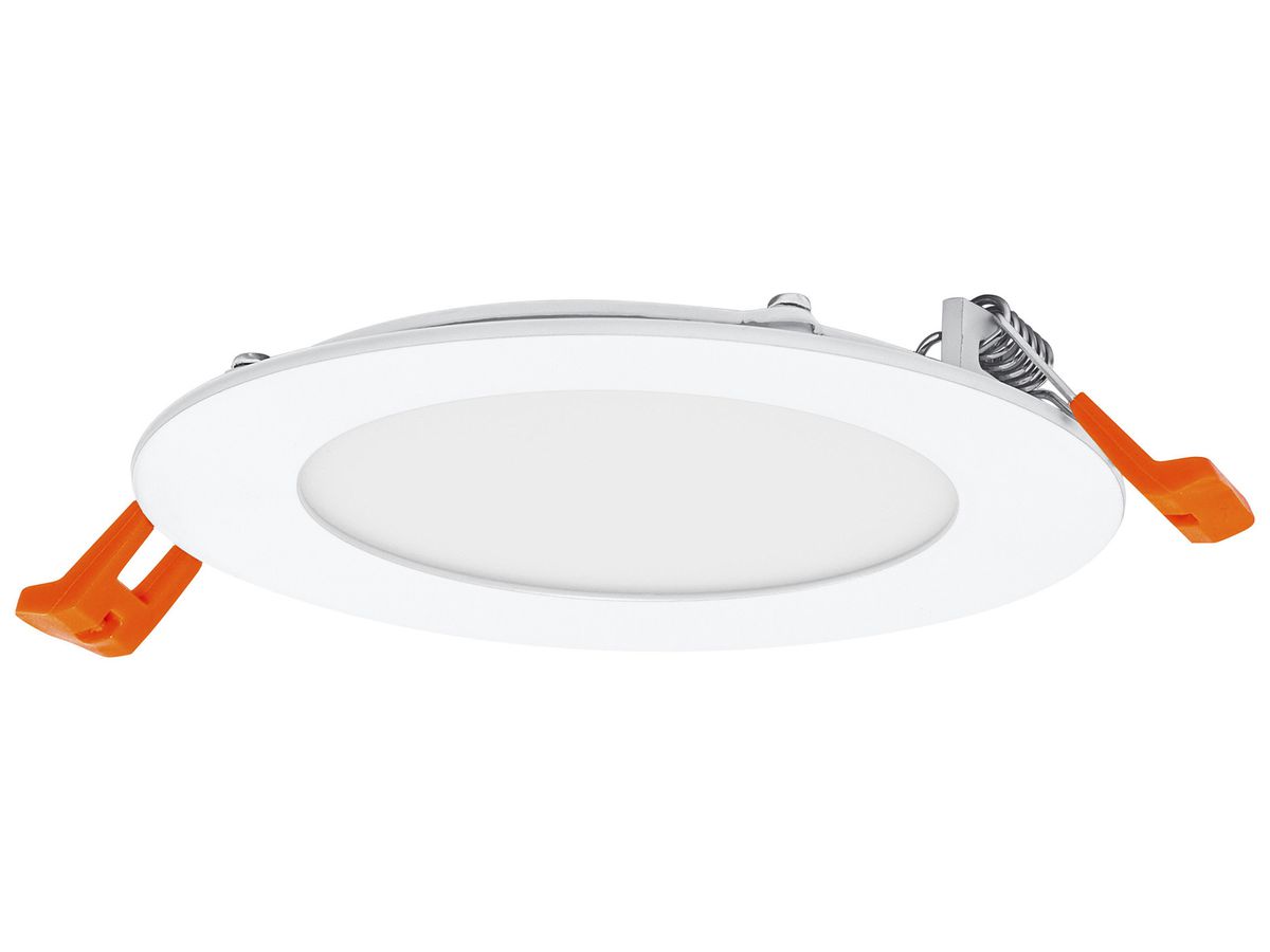 EB-LED-Downlight LDV DL SLIM 8W 550lm 3000K Ø120mm weiss