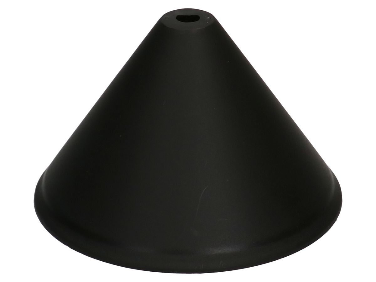 Baldachin MAX HAURI 110×70mm für Kabel Ø7mm schwarz
