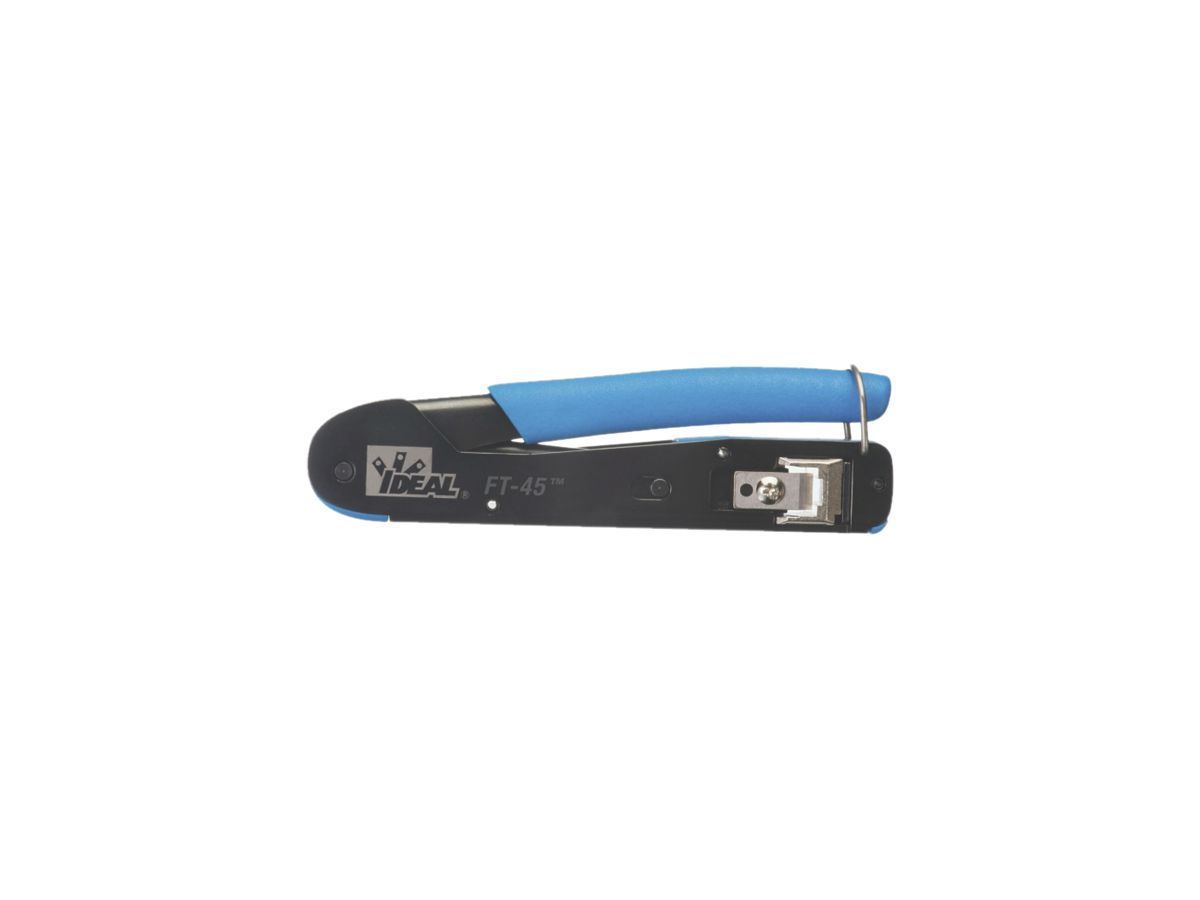 Crimpzange FT-45 für RJ-45 Kat.5e/6/6A 253×162×35mm 360g