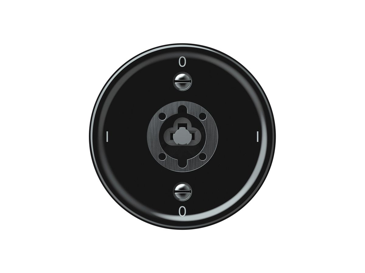 Schlüsselschalter origin Ausschalter 0/2L 16A 250V 0-I-0-I 60×60mm schwarz