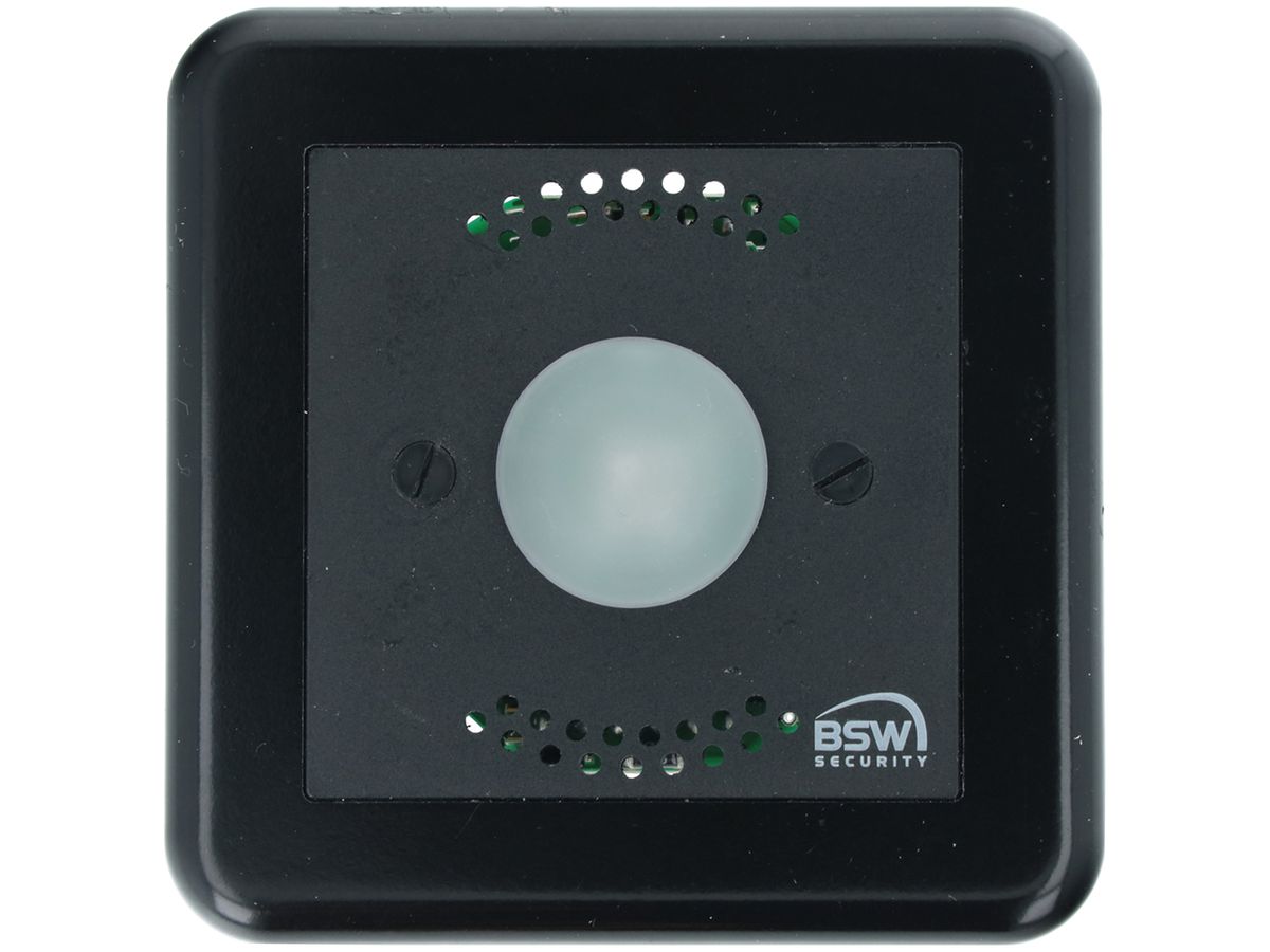UP-Signalgeber BSW MSAO14111.1, optisch/akustisch, 12…24VDC, Standard, schwarz