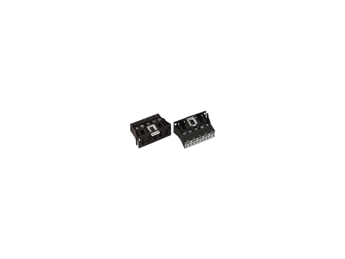 Steckerteil WAGO 5L 2×0.5…4mm² weiss