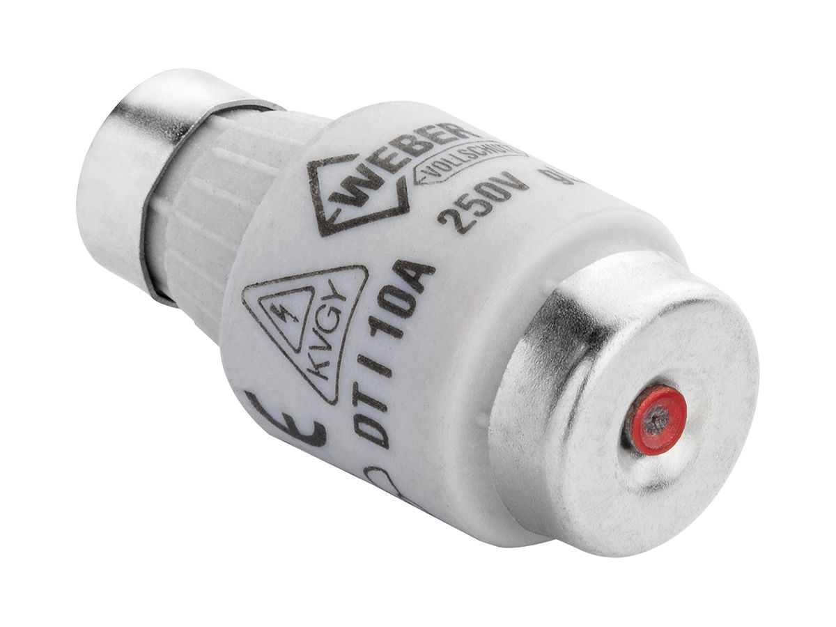 D-Sicherung DTI 10A 250V träg Vollschutz