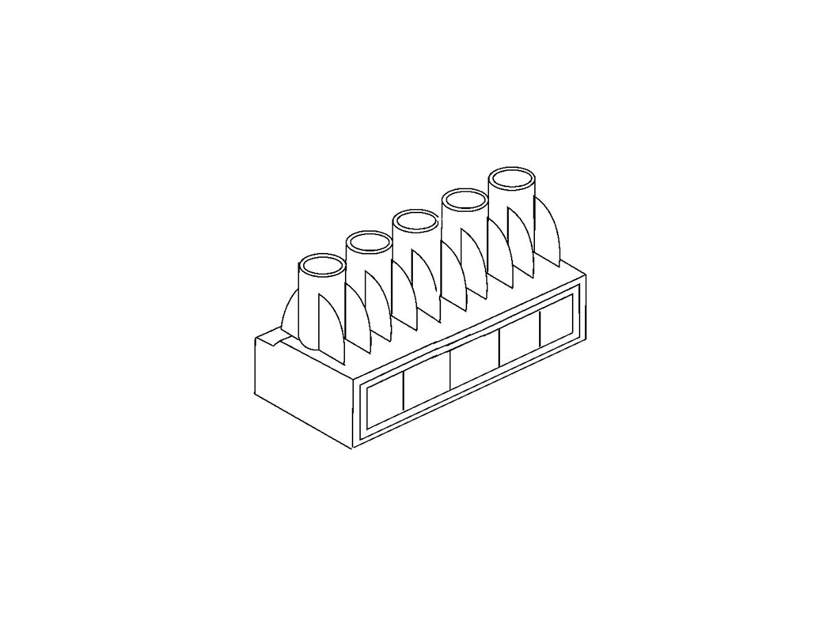 Klemmenleiste Kleinhuis 5P 6…25mm² 101A 450V