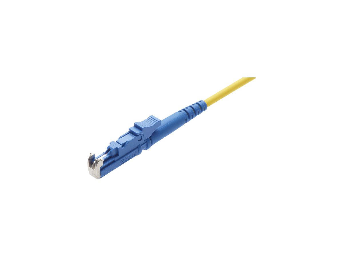 Patchkabel LWL R&M, E-2000-Simplex PC/UPC ↔ E-2000-Simplex PC/UPC, OS2, LSZH, 5m