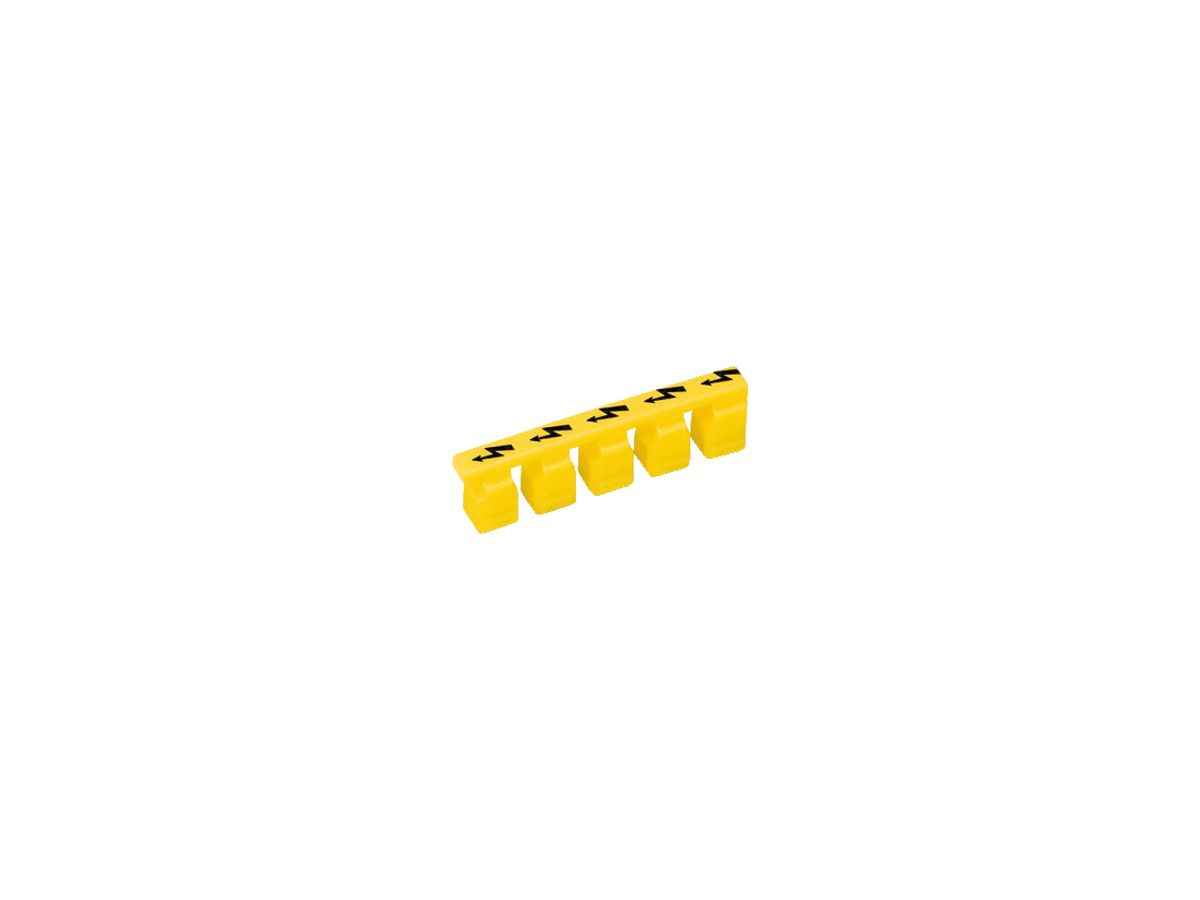 Warnabdeckung TOPJOB für 5×16mm² gelb