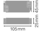 LED-Betriebsgerät LEDVANCE DR 42W 60V 300…1050mA DALI 105×45×25mm