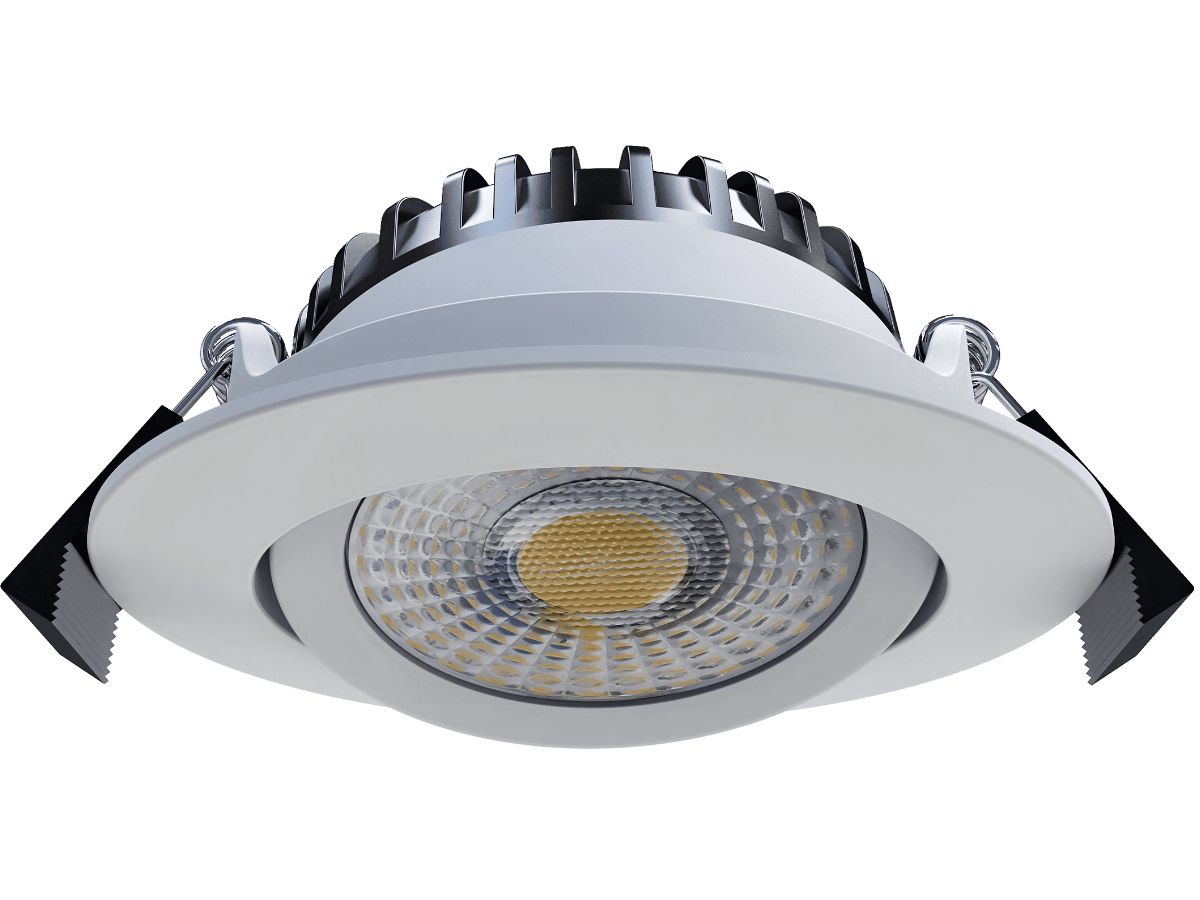 EB-LED-Spot ELGH 8W ws CCT IP44 - 800lm,2700/3000/4000K,dimmbar,Ñ68mm