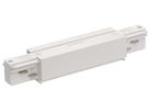 Längsverbinder/Einspeiser SLV für AP-Stromschiene EUTRAC 3-phasig, weiss