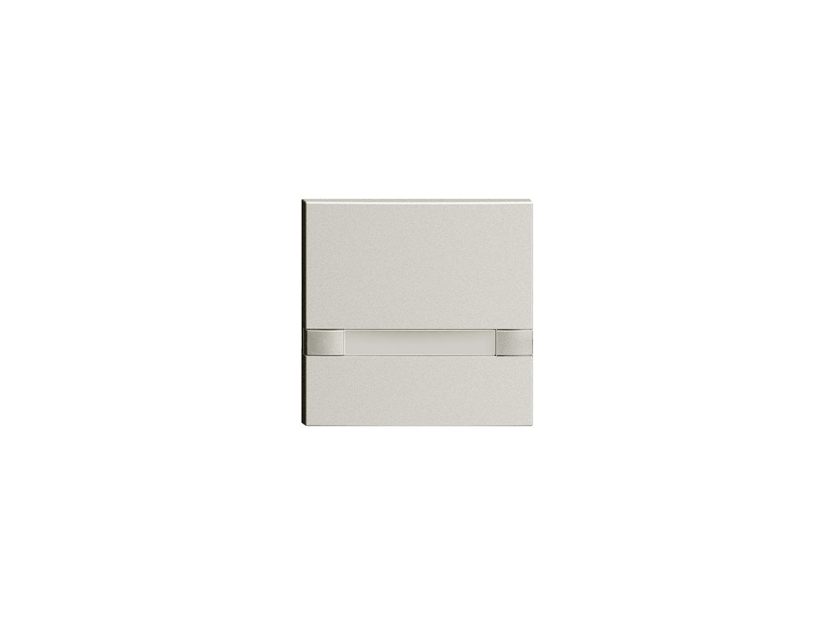 Taste 1/1 KNX/UNI-Taster mit Papiereinlage EDIZIOdue Bedienung 2×1 hellgrau