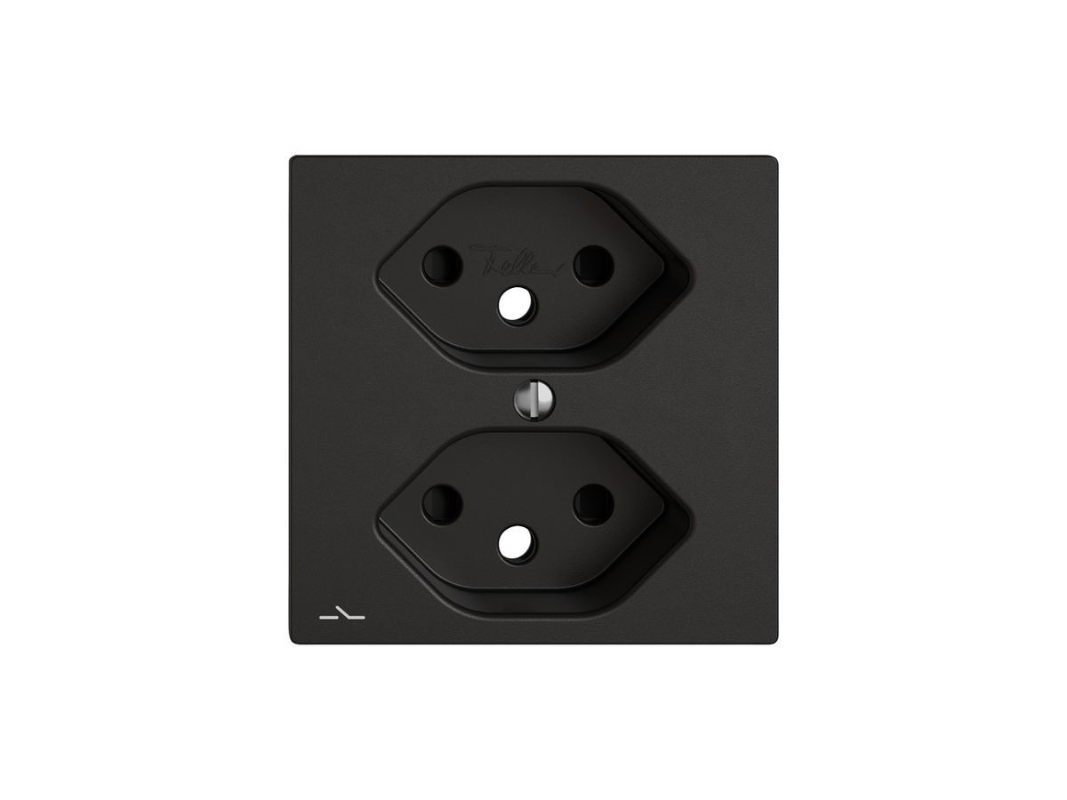 Montageset EDIZIO.liv SNAPFIX® für 2×T13 getrennt Shutter sz