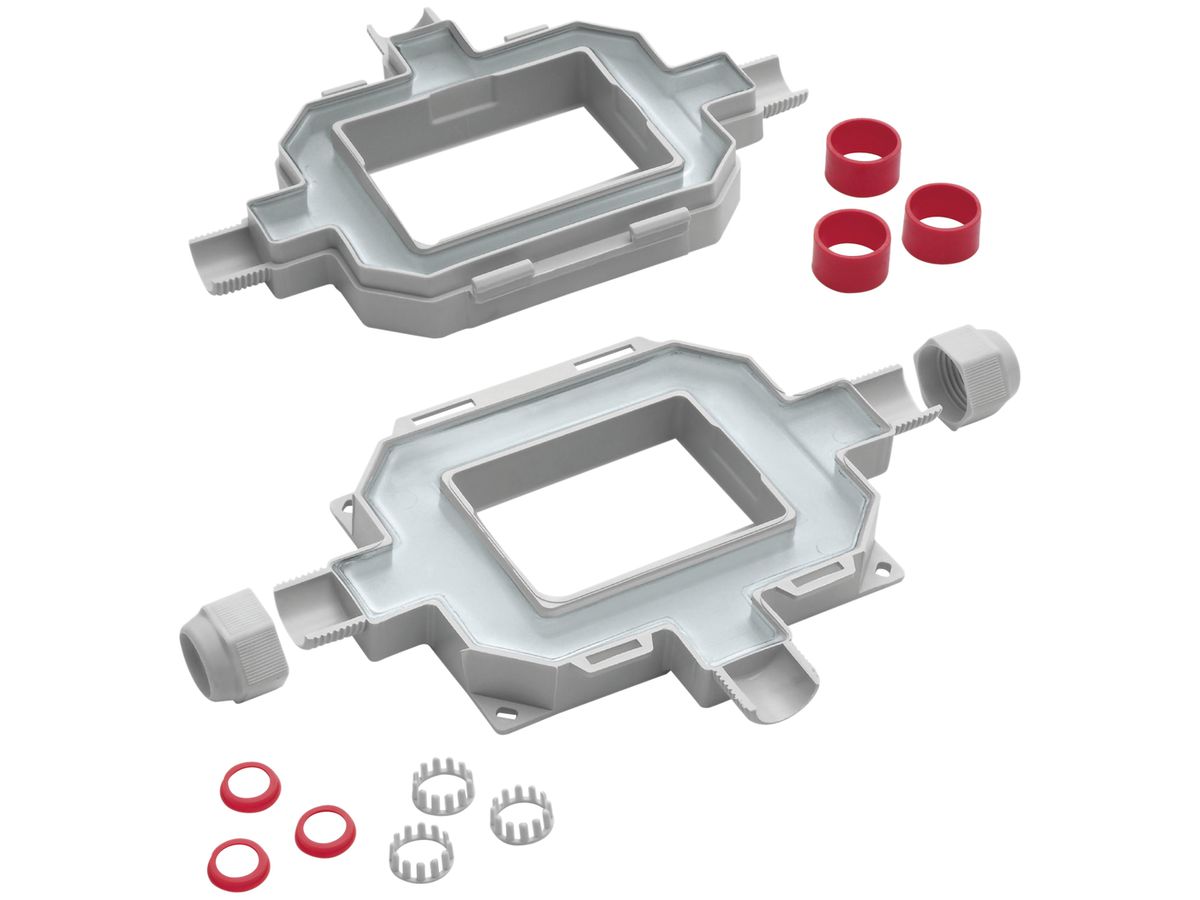 Abzweigdose Raytech FOXBOX3, m.Gel 3×Eingängen Kabelverschraubung IP68 gu