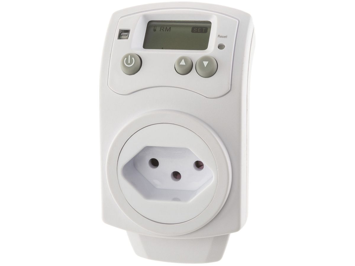 Steckdose temperaturgesteuert 230VAC/50Hz ohne 125VAC/60Hz