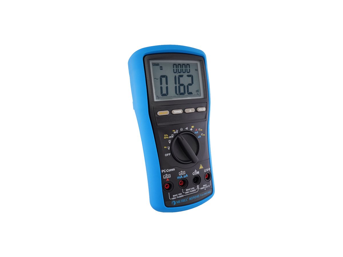 Digital-Multimeter METREL MD 9040 TRMS 999.9V AC/DC 10A AC/DC