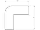 Ausseneck Bettermann zu Installationskanal WDK reinweiss 10×30mm