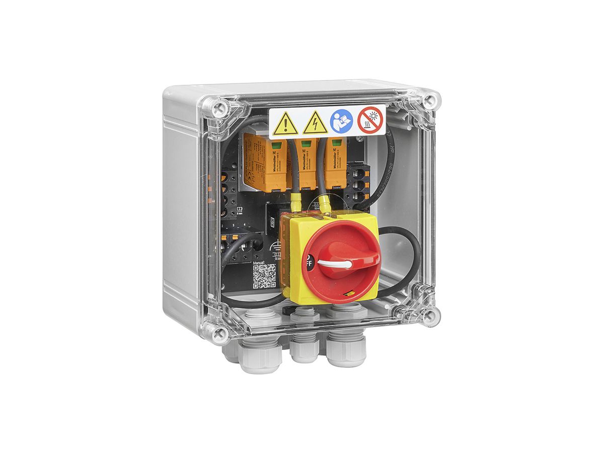 Generatoranschlusskasten WM GAK PVN DC 3I 3O 1MPP SW SPD1R CG 11