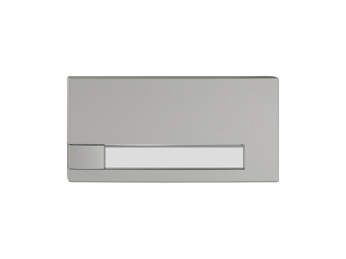 Taste 1/2 EDIZIO.liv KNX&UNI m.SNAPFIX® o.LED m.Papiereinlage 1-Tastenb.hgu