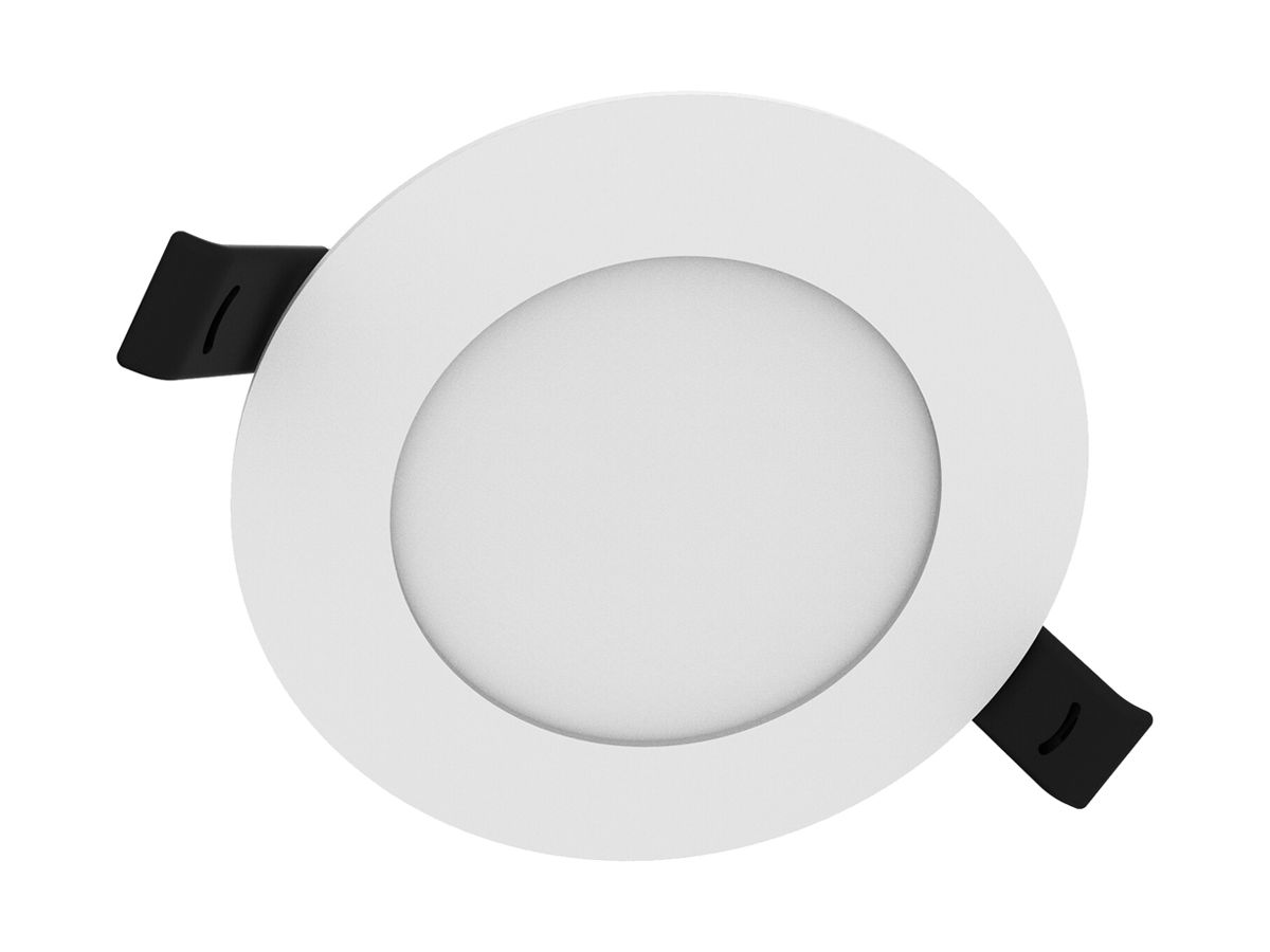 LED-Downlight LEDVANCE SLIM 9.5W 900lm 830/840 IP44 DALI Ø112×23mm weiss