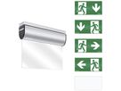 Notleuchte ESYLUX SLD EL LED IR 230V 3W IP40 3h Aluminium Deckenaufbau