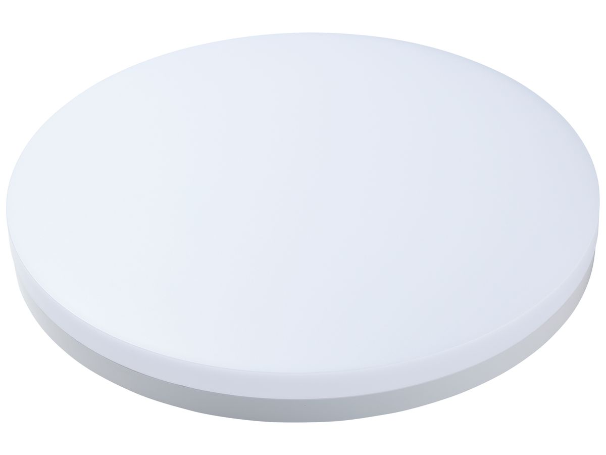 LED-Anbauleuchte Sir Heian SLICE4+ 32W 3600lm 830/840 DALI dir./indir.Ø400 weiss