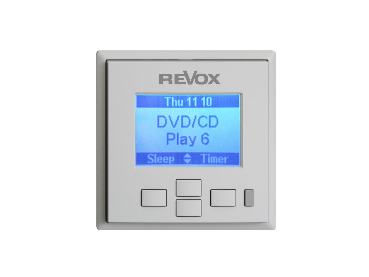 UP-Wanddisplay Revox EDIZIOdue hellgrau