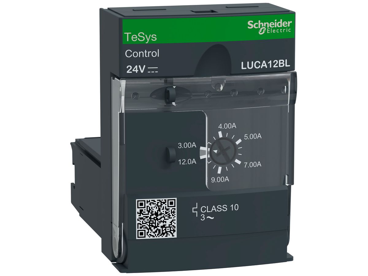 Steuereinheit TeSys LUCA thermischer/magnetischer Auslöser 3P 3…12A 24VDC