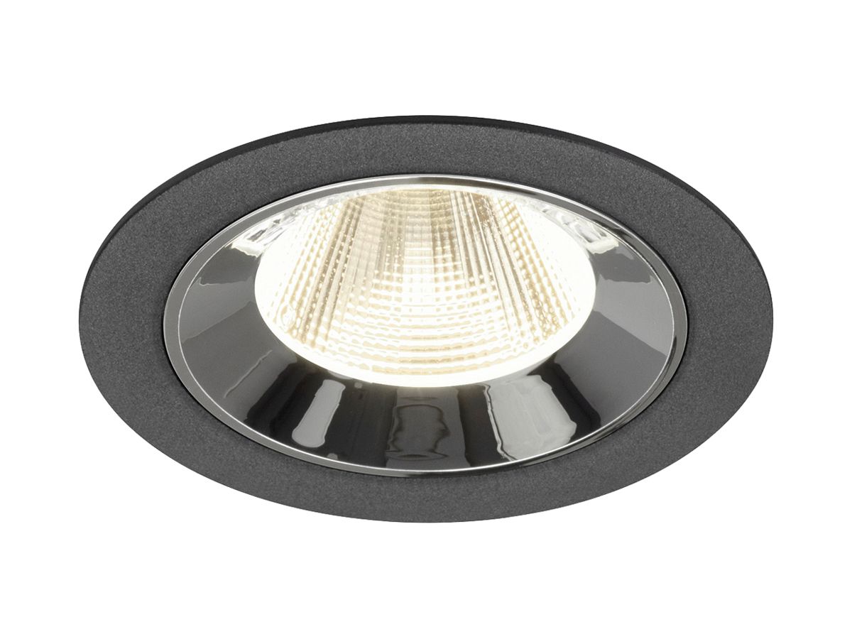 LED-Downlight SLV NUMINOS M 12W 1900lm 4000K NB DALI Ø90 sz/cr